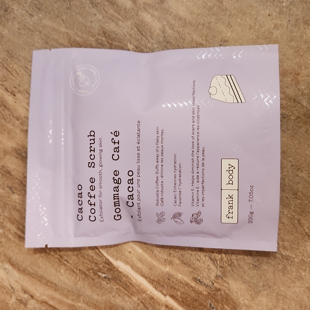 frank body Cacao Coffee Scrub